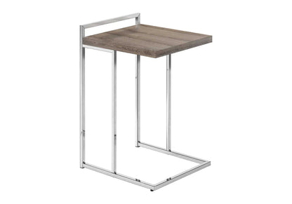 C Shaped Accent Table for Sofas and Beds Modern