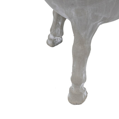 D16x22 planter with legs in gray concrete finish by HouseOfZazla on Tampa Home & Garden Store