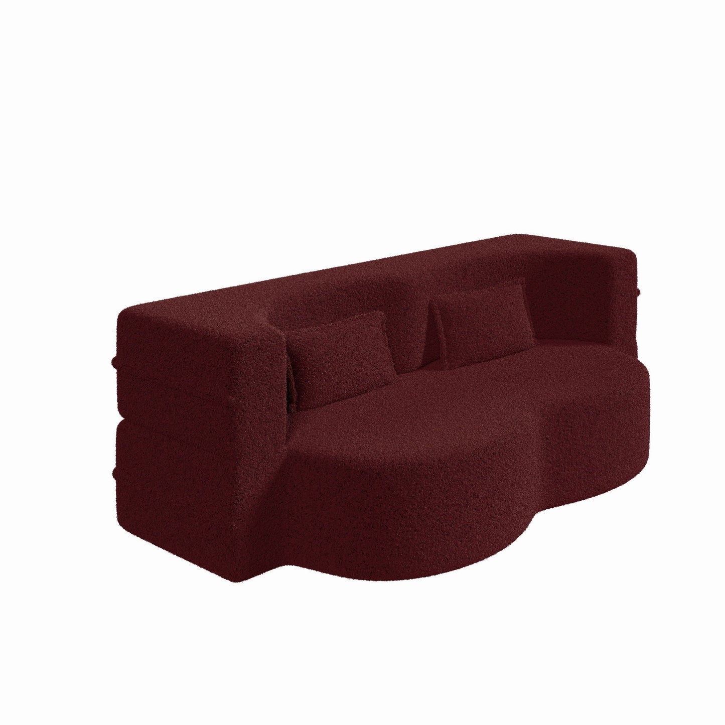 Modern Floor Sofa and Convertible Teddy Bed