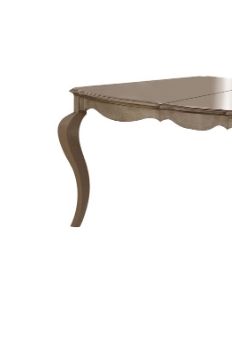 Chelmsford Dining Table antique taupe with cabriole legs and carved apron HouseOfZazla on Tampa Home & Garden Store