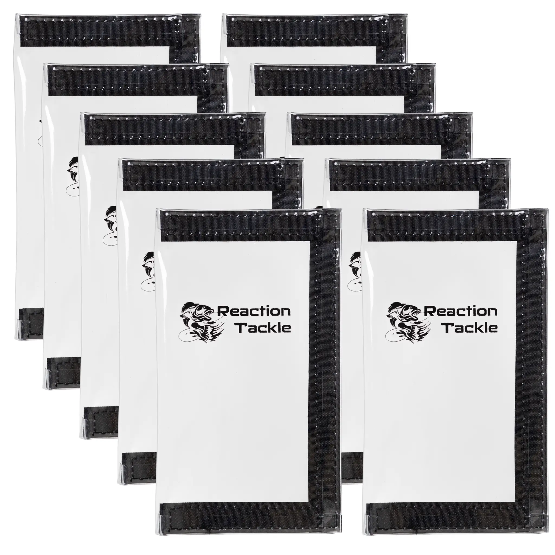 Reaction Tackle Lure Wraps set of 9 in white packaging with black Velcro closures on Tampa Home & Garden Store