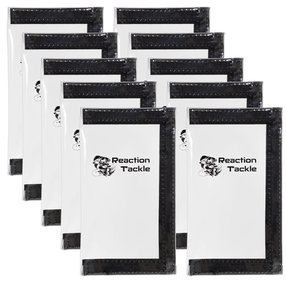 Reaction Tackle Lure Wraps set of 9 in white packaging with black Velcro closures on Tampa Home & Garden Store