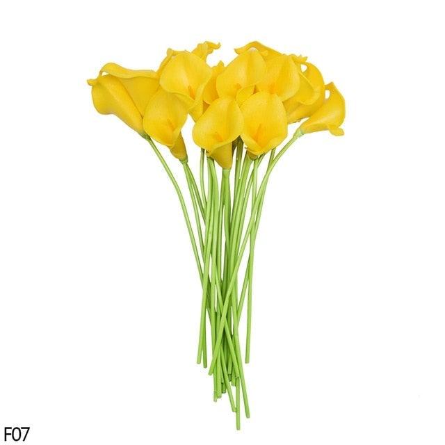 Real Touch Calla Lily and Floral Bouquet for Home