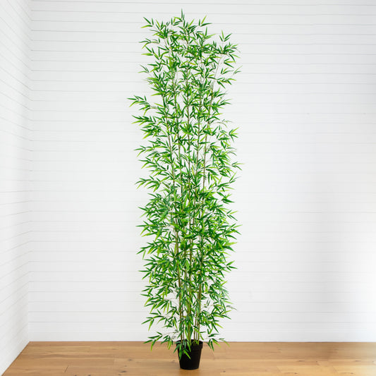 11’ Artificial Green Bamboo Tree - Tampa Home & Garden Store