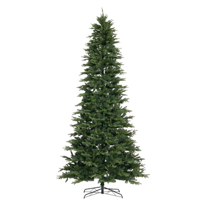 11’ Belgium Fir “Natural Look” Artificial Christmas Tree with 1250 Clear LED Lights and 4222 Bendable Branches - Tampa Home & Garden Store