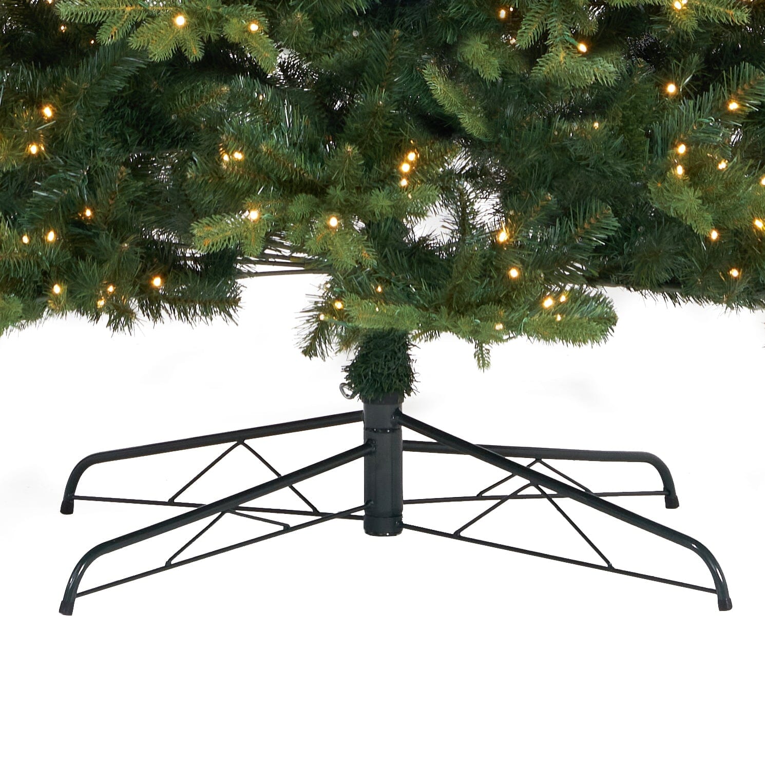 11’ Belgium Fir “Natural Look” Artificial Christmas Tree with 1250 Clear LED Lights and 4222 Bendable Branches - Tampa Home & Garden Store