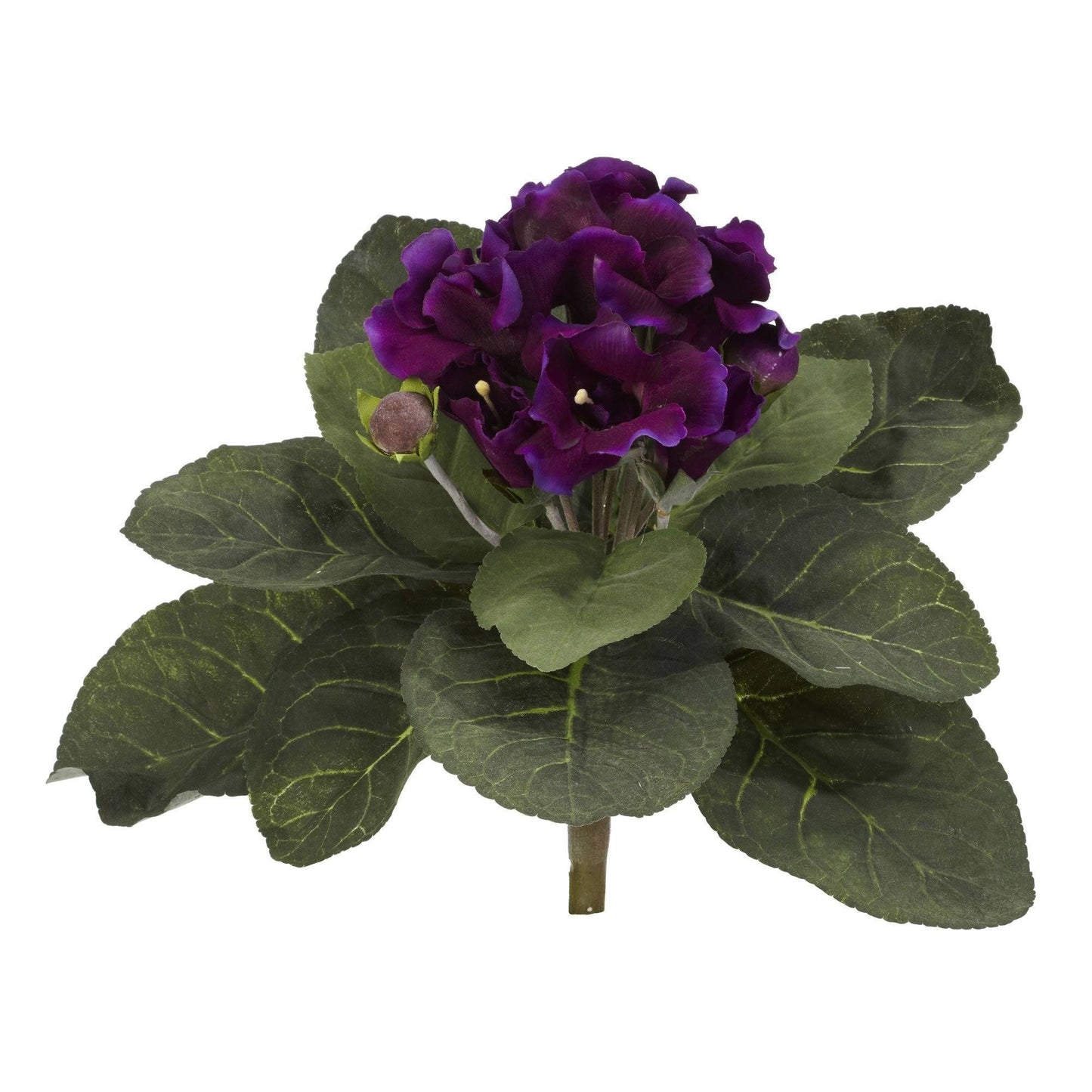 11” Gloxina Artificial Plant (Set of 4) - Tampa Home & Garden Store
