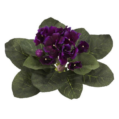 11” Gloxina Artificial Plant (Set of 4) - Tampa Home & Garden Store