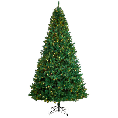 11' Northern Tip Artificial Christmas Tree with 1000 Clear LED Lights and 2720 Bendable Branches - Tampa Home & Garden Store
