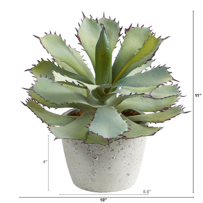 11” Succulent Artificial Plant - Tampa Home & Garden Store
