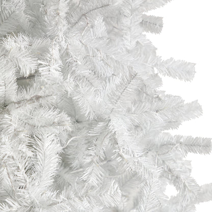 11' White Artificial Christmas Tree with 2720 Bendable Branches and 1000 LED Lights - Tampa Home & Garden Store