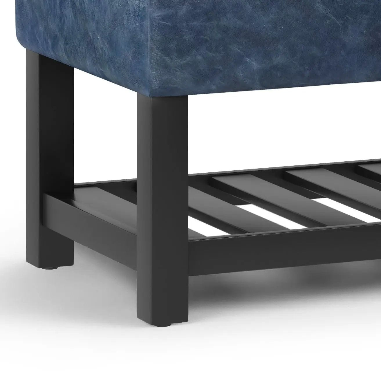 Cosmopolitan Storage Ottoman Bench Open Bottom