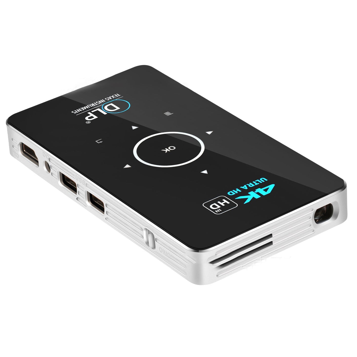 Home wireless projector with black top and USB/HDMI ports on Tampa Home & Garden Store