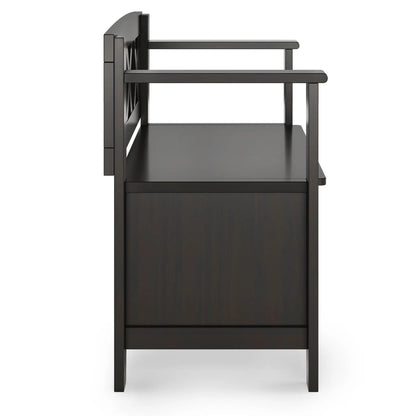 Amherst Small Transitional Entryway Storage Bench