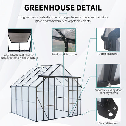 Heavy Duty Double Door Polycarb House and Pegs