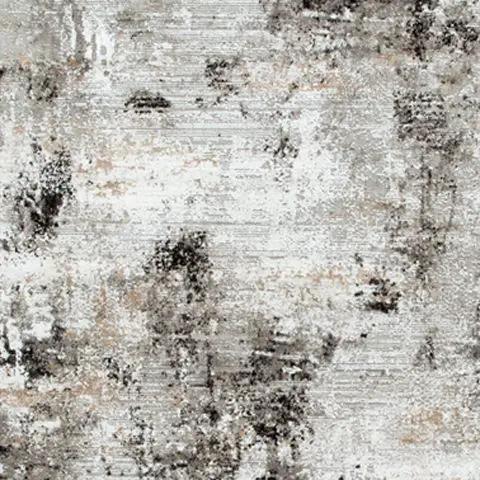 Langwell rug, abstract neutral-toned area rug in beige, gray, taupe by Unique Piece Furniture on Tampa Home & Garden Store