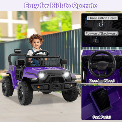 12V Kids Ride on Truck Battery Powered Vehicle