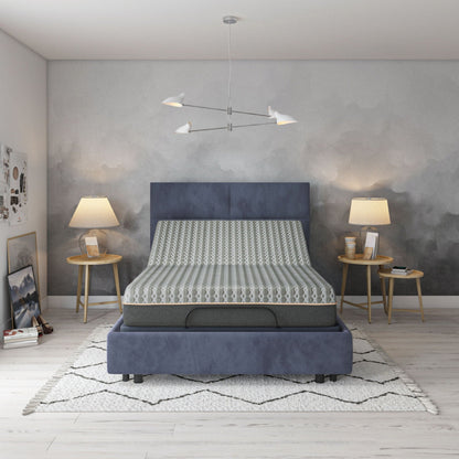 Copper Lux Hybrid 12in mattress by HouseOfZazla with copper-infused memory and coil support on Tampa Home & Garden Store