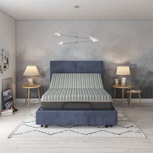 Copper Lux Hybrid 12in mattress by HouseOfZazla with copper-infused memory and coil support on Tampa Home & Garden Store