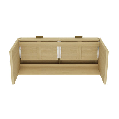 Oak office desk with two drawers in modern Grace style by HouseOfZazla on Tampa Home & Garden Store