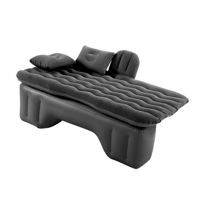 Inflatable car mattress gray with neck pillow and backrest by Sell My Stuff for car interior on Tampa Home & Garden Store