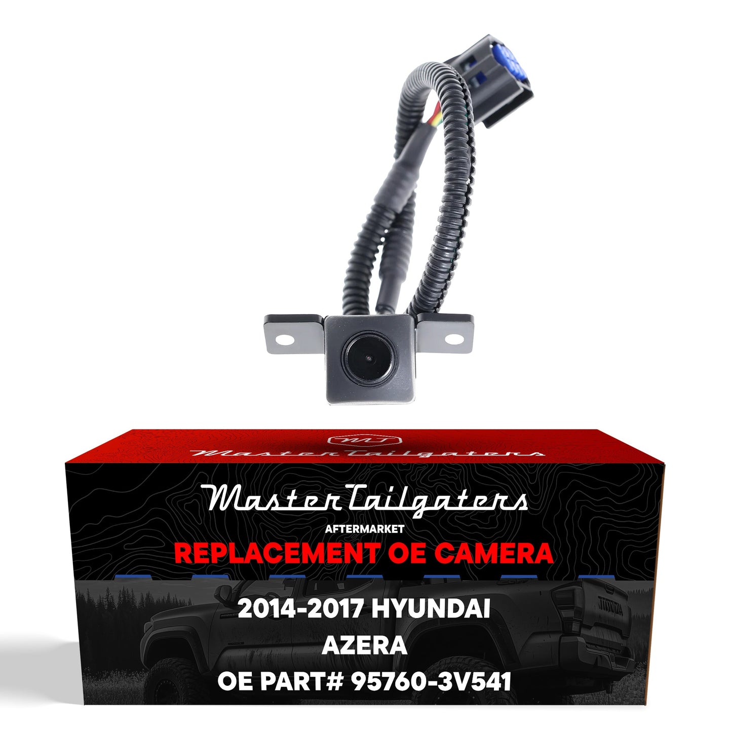 Backup camera Master Tailgaters for Hyundai Azera 2014–2017 OEM replacement with wiring on Tampa Home & Garden Store