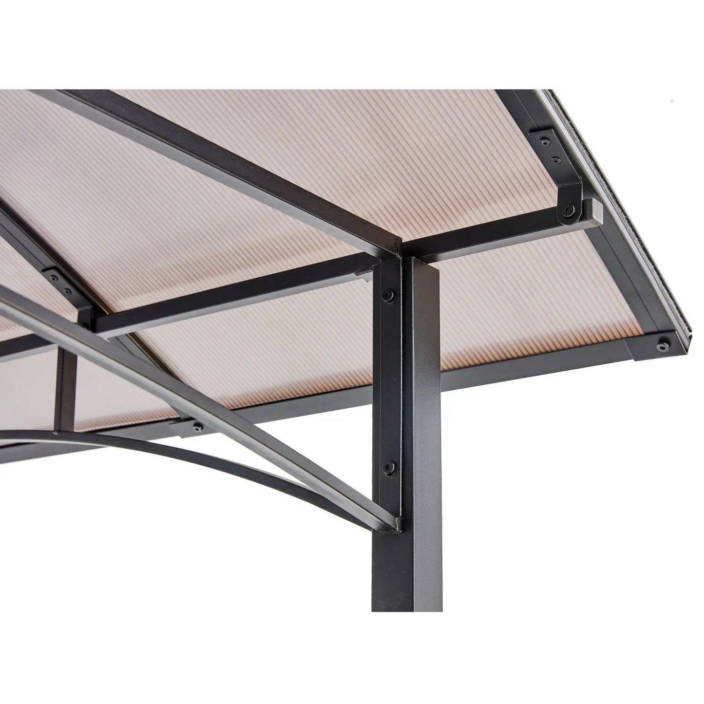 Grill Gazebo 8x5ft Canopy Bbq Shelter Black