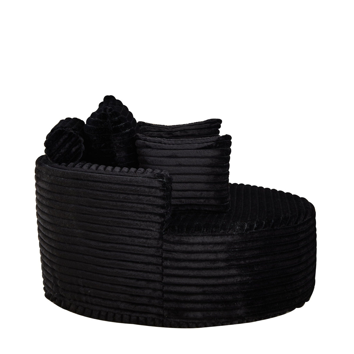 Modern single sofa with a backrest pillow