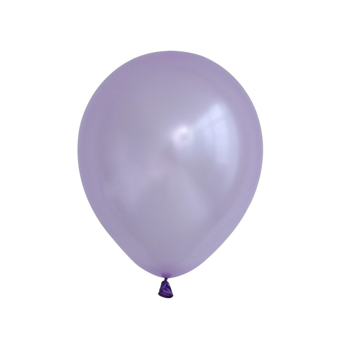 Balloon lavender latex with tied purple knot on Tampa Home & Garden Store