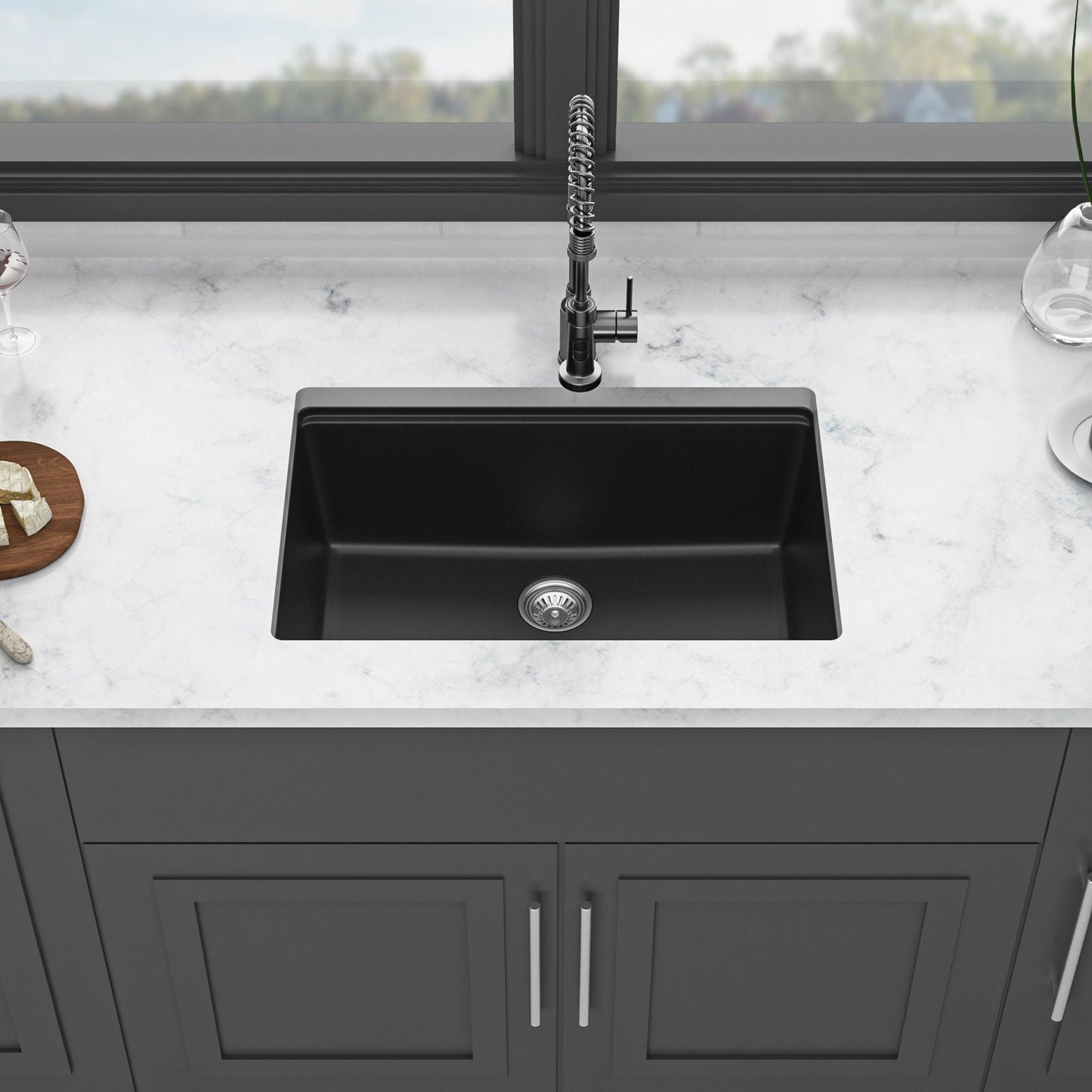 Premium Quartz Composite Workstation Sink