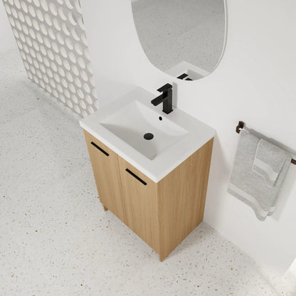 Floating Bathroom Vanity with Sink Wall Mounted