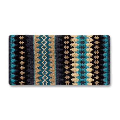 Mayatex 1455-14 Manta Lana New Nova 38x34 NAVY TAN TURQ