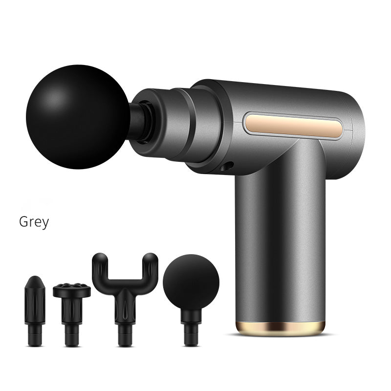 Rechargeable Muscle Stimulator massage gun deep tissue muscle Facial Massager Body Massage Gun for Body Relaxation - Tampa Home & Garden Store