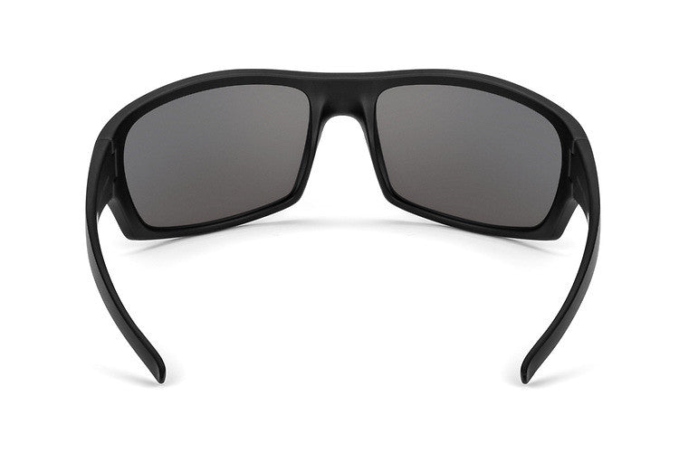 Renegade Blackout sunglasses with black frame and gray lenses by Skeleton Optics on Tampa Home & Garden Store