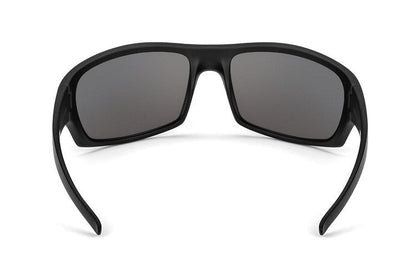 Renegade Blackout sunglasses with black frame and gray lenses by Skeleton Optics on Tampa Home & Garden Store
