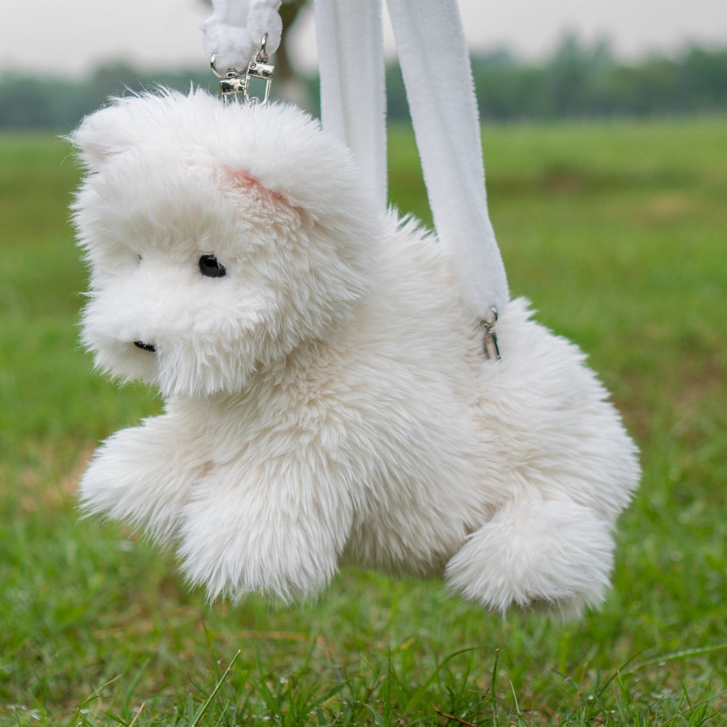Sac à dos Westie – Sac en peluche pour filles et amantes des chiots