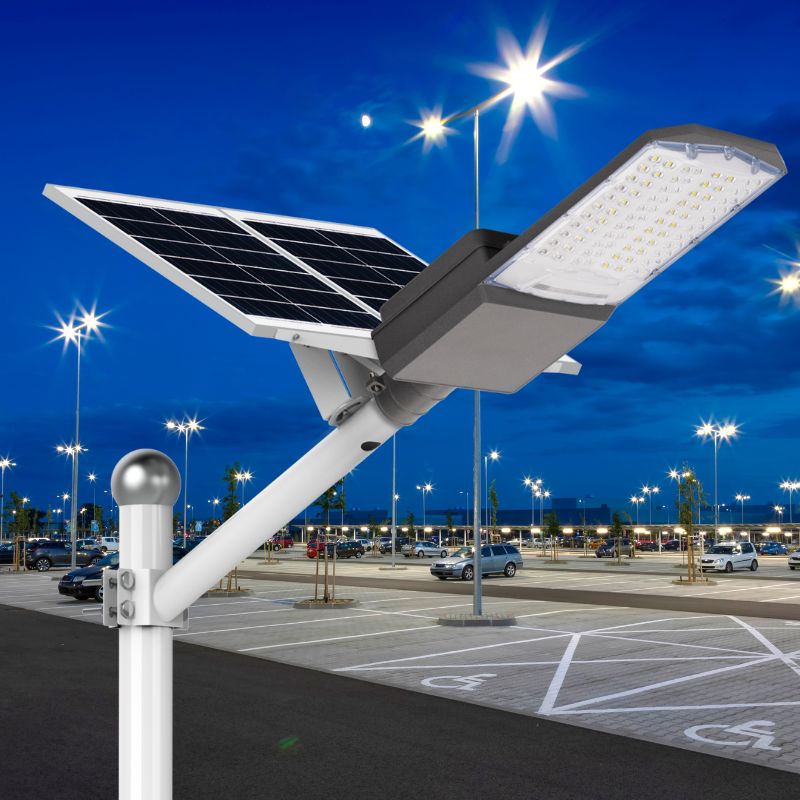 1200W 1500W Solar Parking lot Light -40000lumens