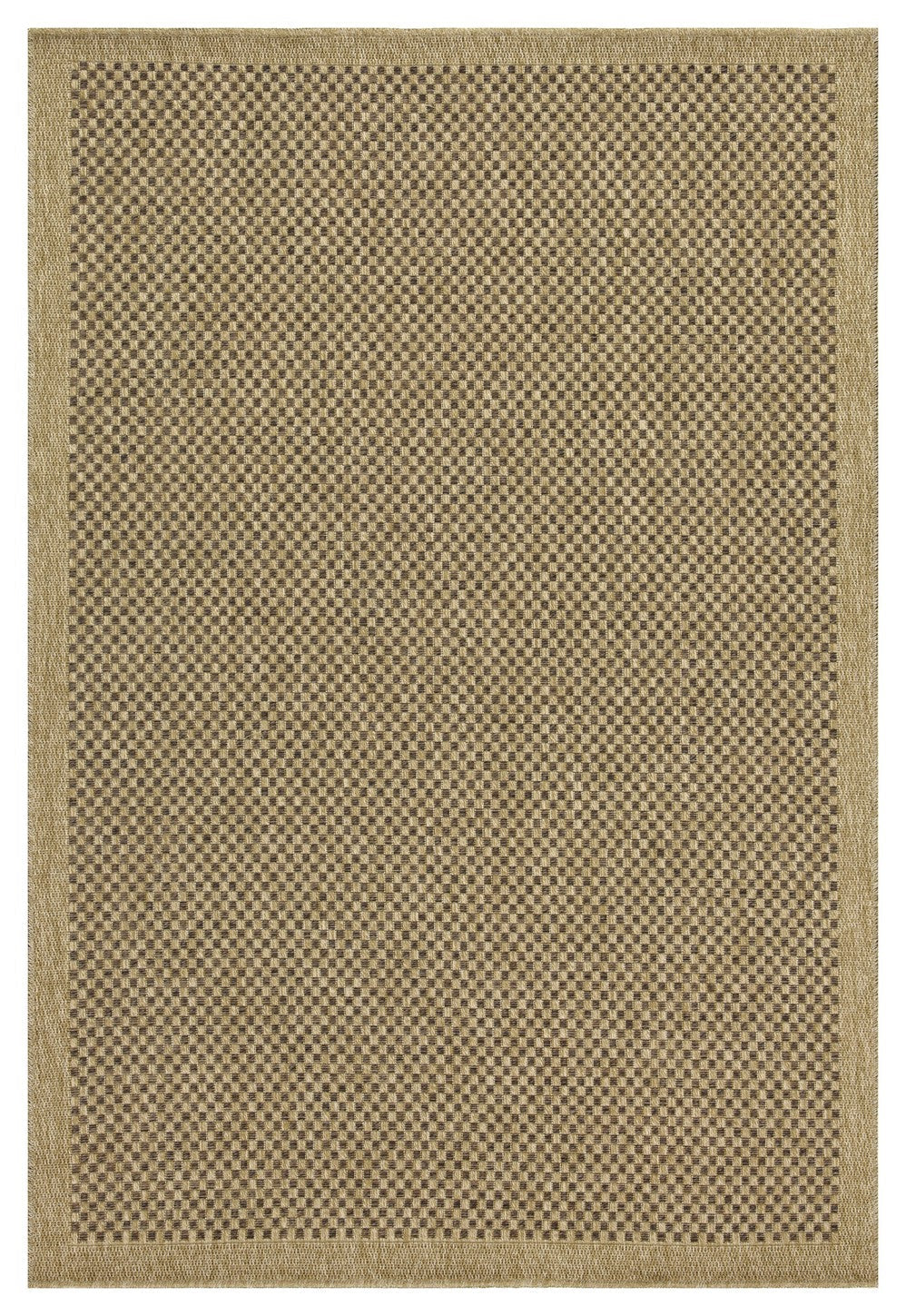 Earth GC_NTL1005 Jute/Mocha area rug, 7 ft 10 in x 10 ft 3 in, indoor/outdoor, HouseOfZazla on Tampa Home & Garden Store