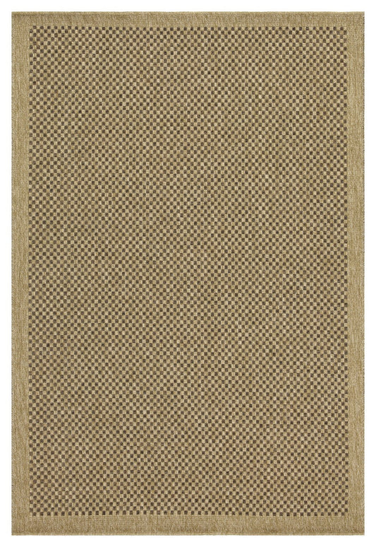 Earth GC_NTL1005 Jute/Mocha area rug, 7 ft 10 in x 10 ft 3 in, indoor/outdoor, HouseOfZazla on Tampa Home & Garden Store