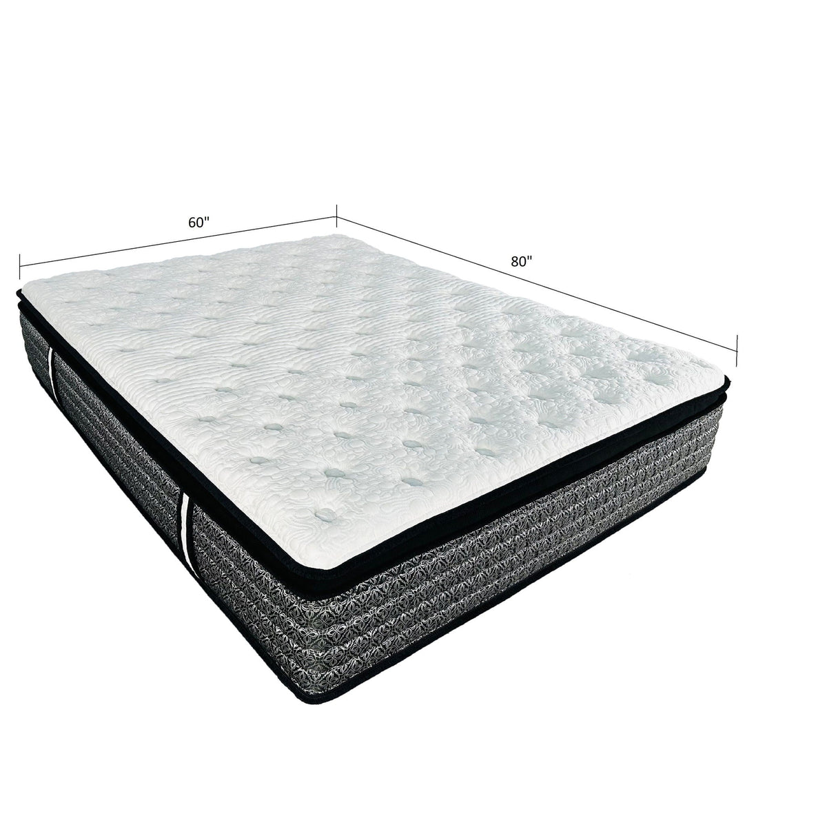 Queen Premium Hybrid Mattress and A Plush Gel Top