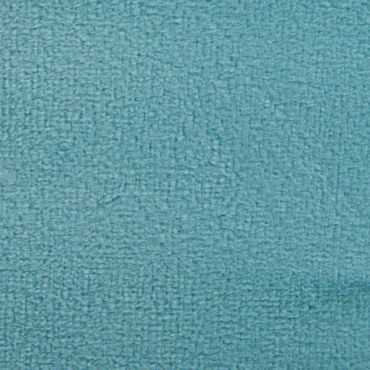 Square braided ottoman fabric close-up in teal blue textured upholstery by HouseOfZazla on Tampa Home & Garden Store