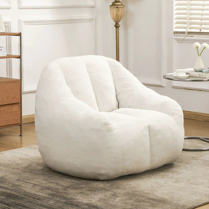 Comfy Bean Bag Chair with Memory Foam Filler