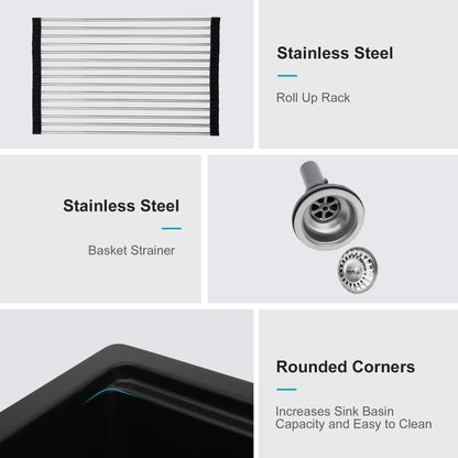 Quartz Composite Workstation Kitchen Sink