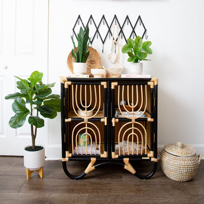 12" Artificial Calathea Plant with Decorative Planter - Tampa Home & Garden Store