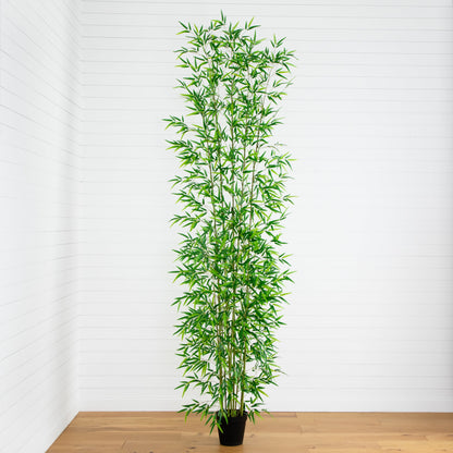 12’ Artificial Green Bamboo Tree - Tampa Home & Garden Store