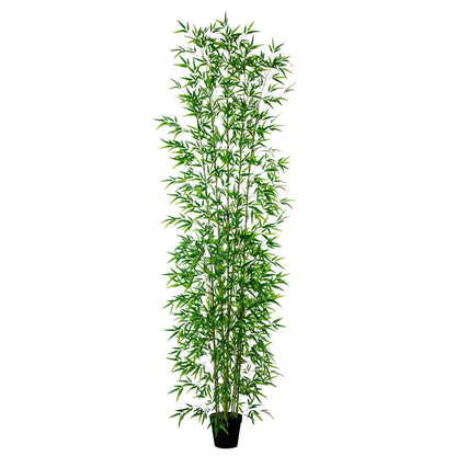 12’ Artificial Green Bamboo Tree - Tampa Home & Garden Store
