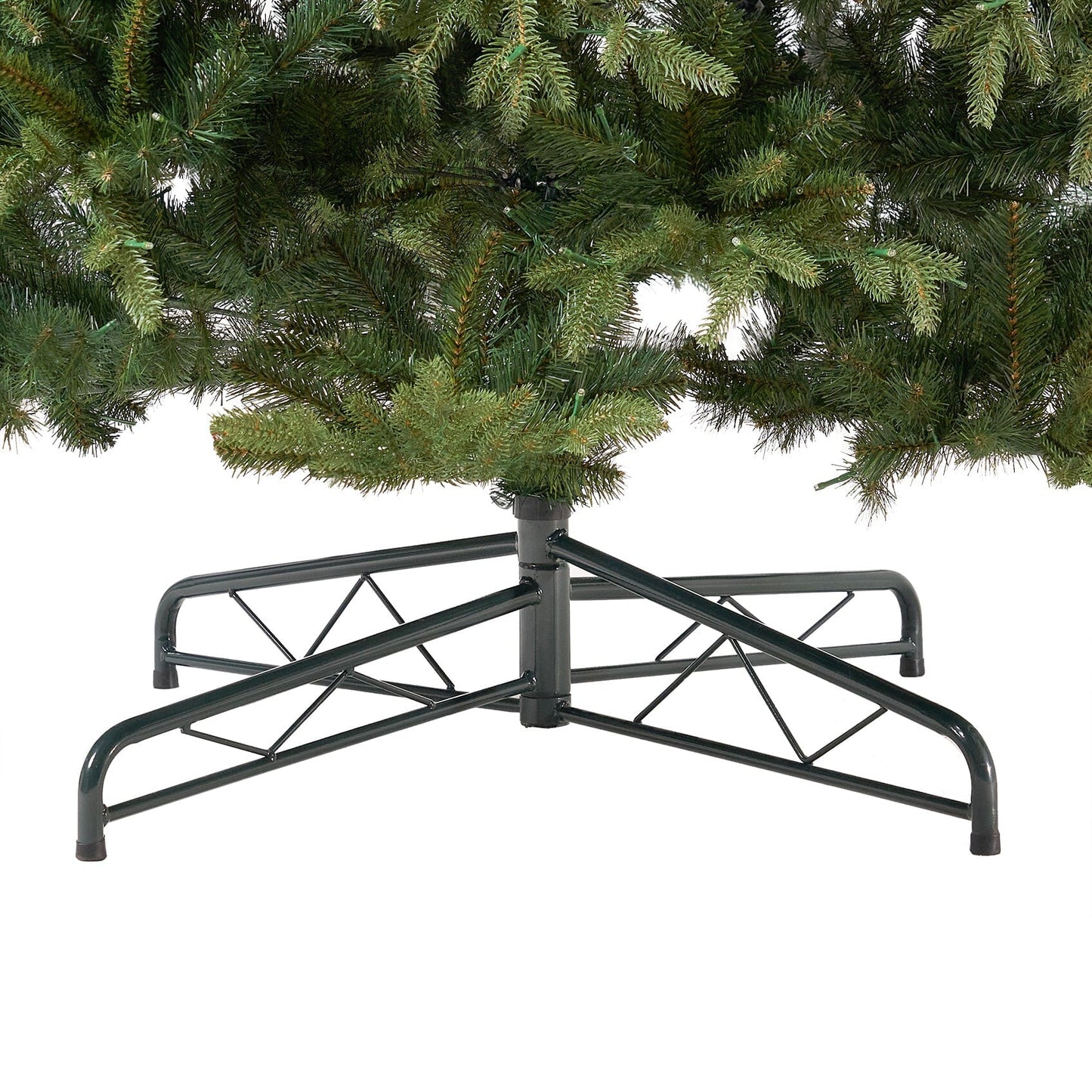 12’ Belgium Fir “Natural Look” Artificial Christmas Tree with 1500 Clear LED Lights and 4962 Bendable Branches - Tampa Home & Garden Store
