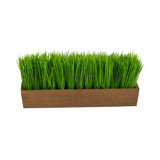 12” Grass Artificial Plant in Decorative Planter - Tampa Home & Garden Store