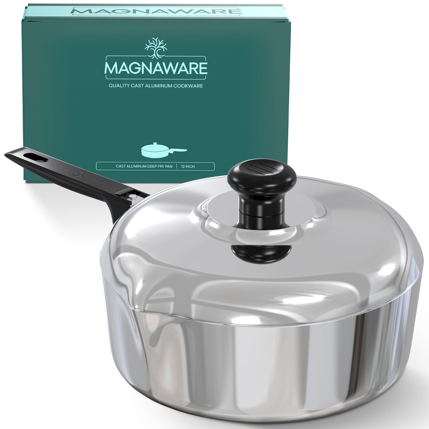 12 Inch Sauté Pan with Lid - Tampa Home & Garden Store