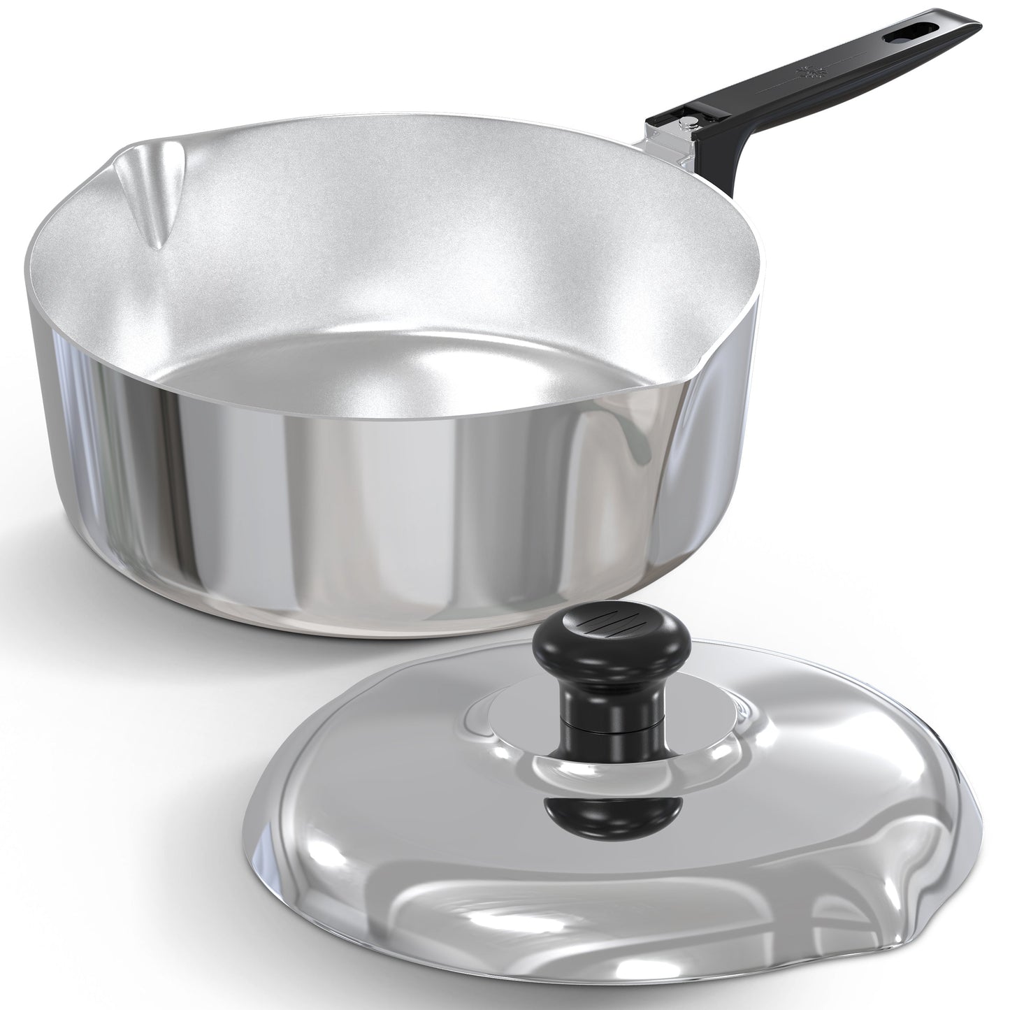 Sauteuse de 30 cm avec couvercle